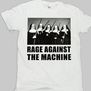 Ratm Rage Against The Machine Nuns With Guns Unisex T-shirt, Ratm Band Retro Sty
